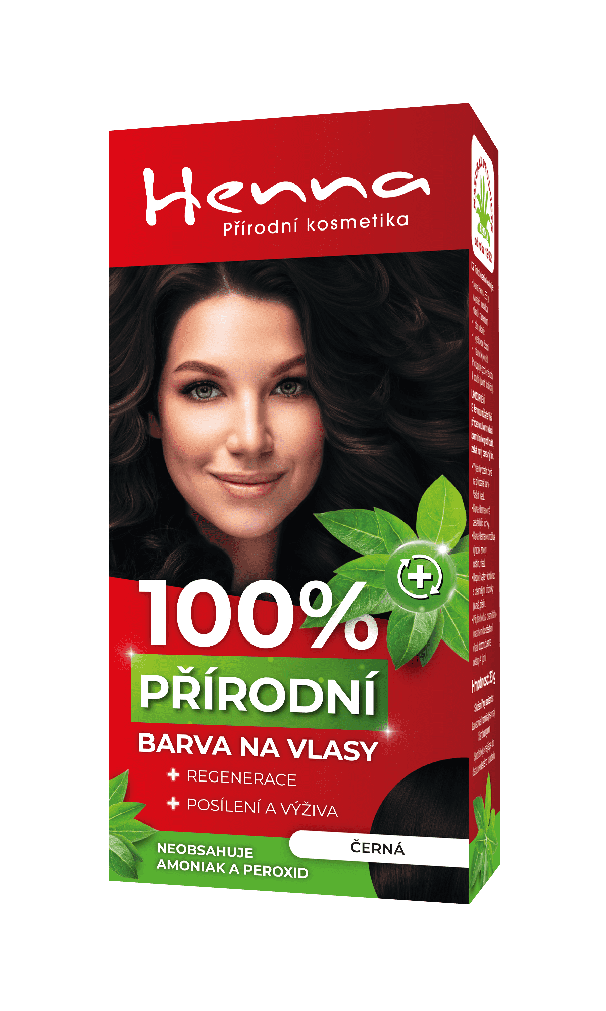 Barva na vlasy - ČERNÁ