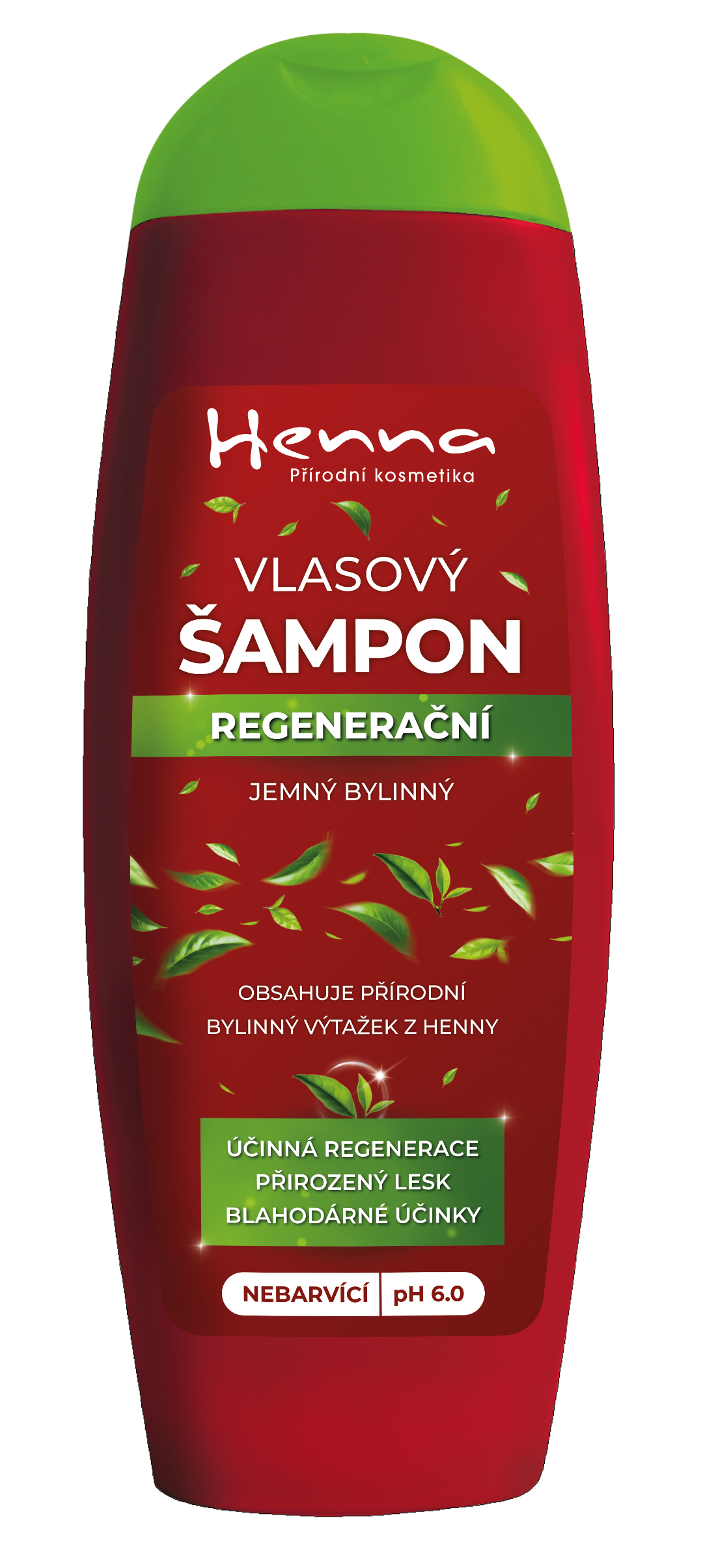 Jemný bylinný šampon z Henny