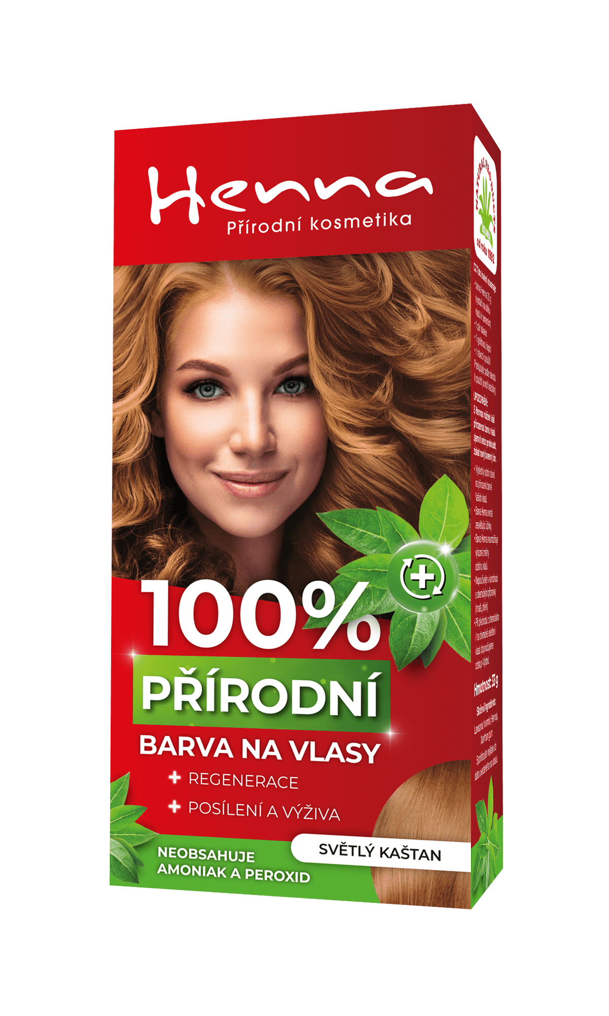 Barva na vlasy - SVĚTLÝ KAŠTAN