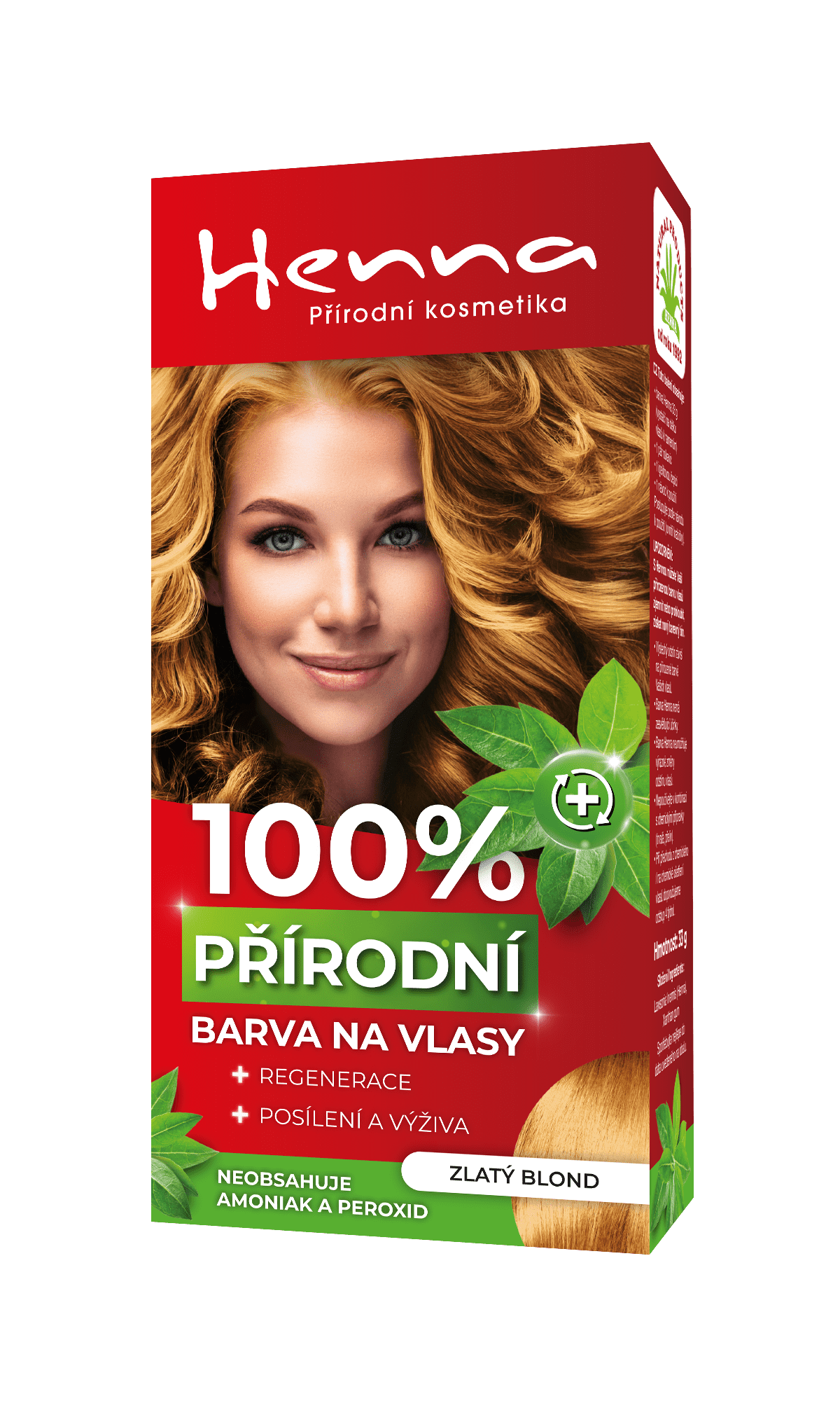 Barva na vlasy - ZLATÝ BLOND