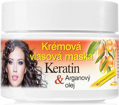 KERATIN + ARGANOVÝ OLEJ maska 260 ml