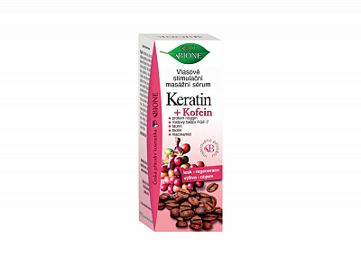 Hair stimulation massage serum KERATIN + CAFFEINE